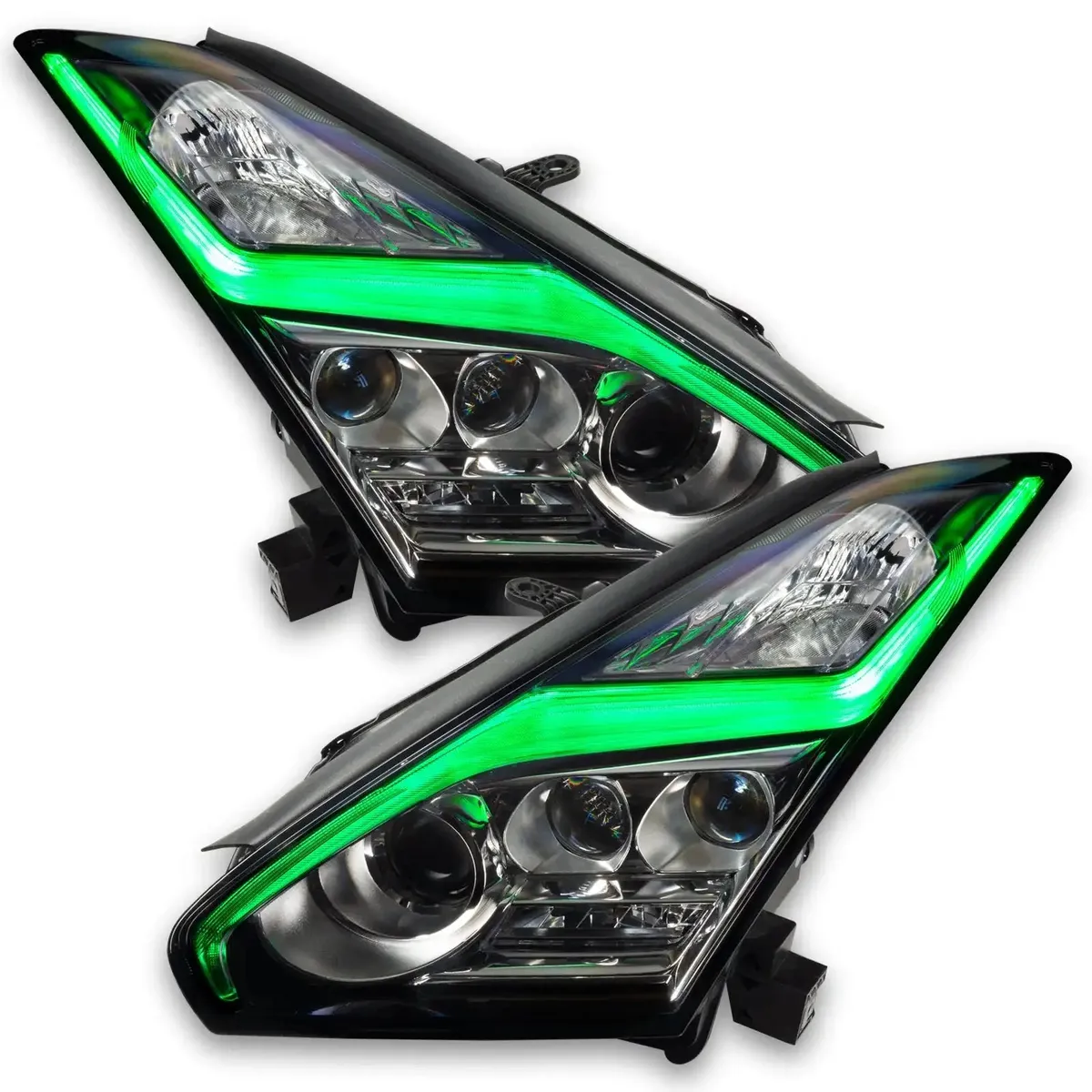 Oracle Lighting 2015-2024 Nissan Gt-R Colorshift "lightning Bolt" Rgb+w Headlight DRL Upgrade Kit product image