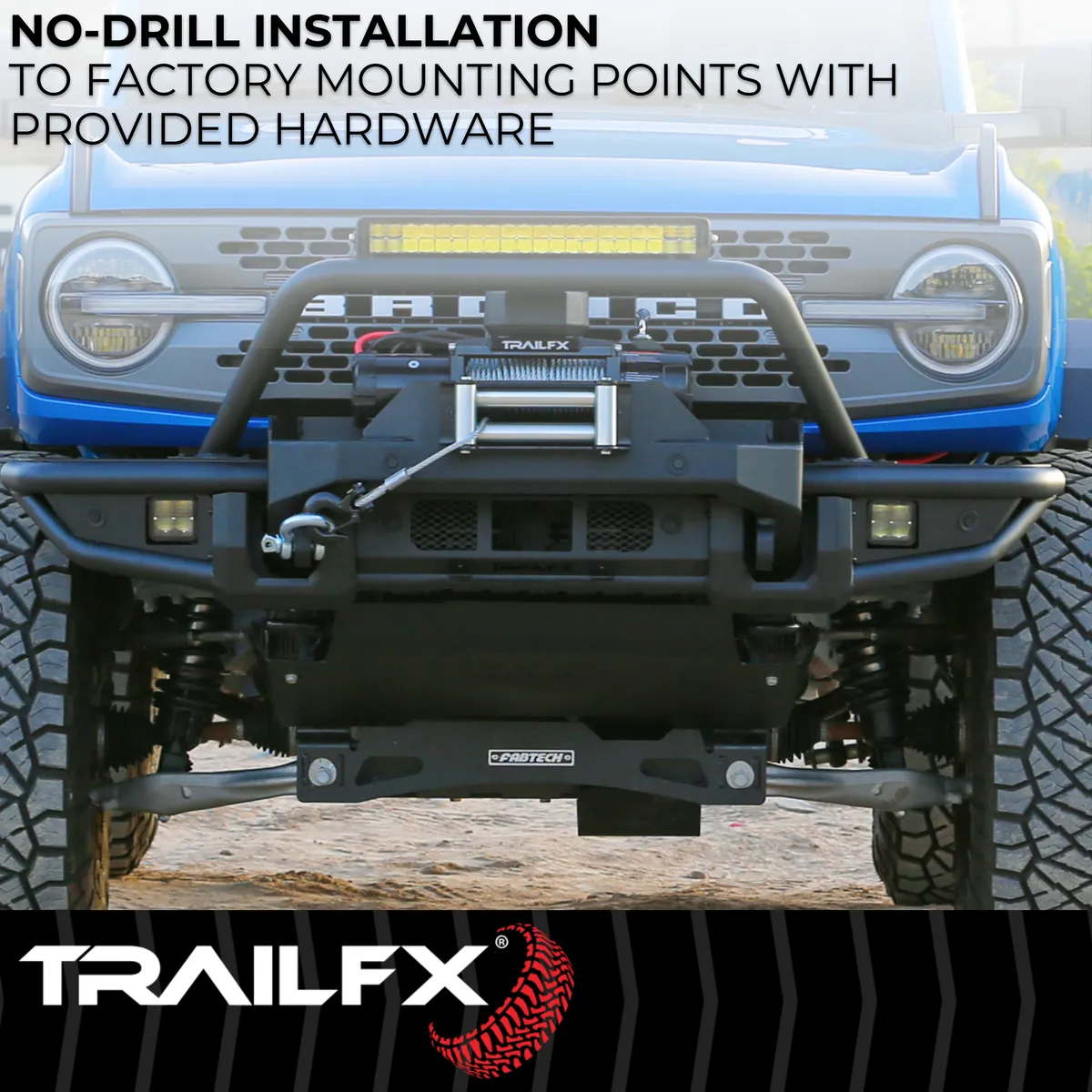 Bronco Front Bumper Skid Plate product image