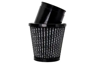 otr filters Filter Air Kart Asphalt 2.437in Inlet 4in Black
