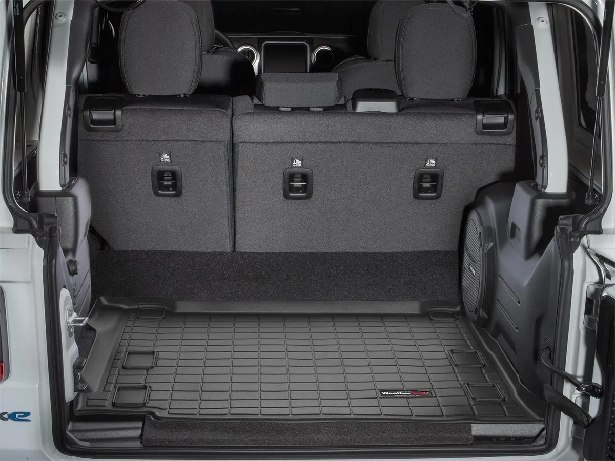 WeatherTech Cargo Trunk Liner – Black - JL 4XE product image