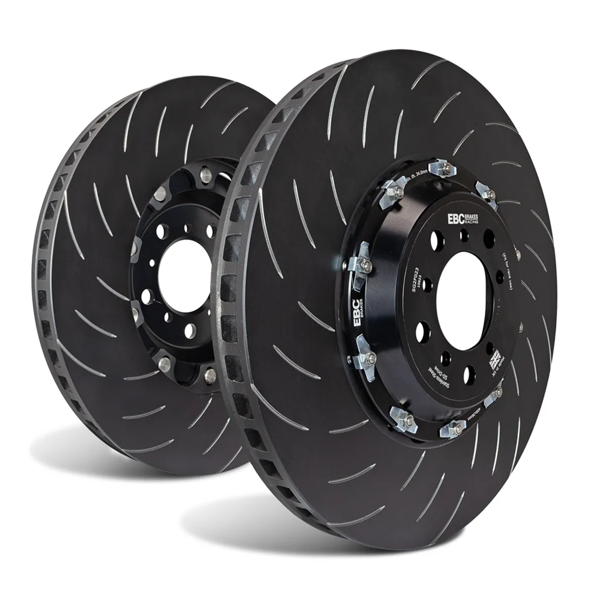 S26 Kits Yellowstuff And SG Rotor; Front; FMSI Pad No. D1648; Vented; 5 Bolt Holes; 400mm Dia.; 36mm Thick; product image
