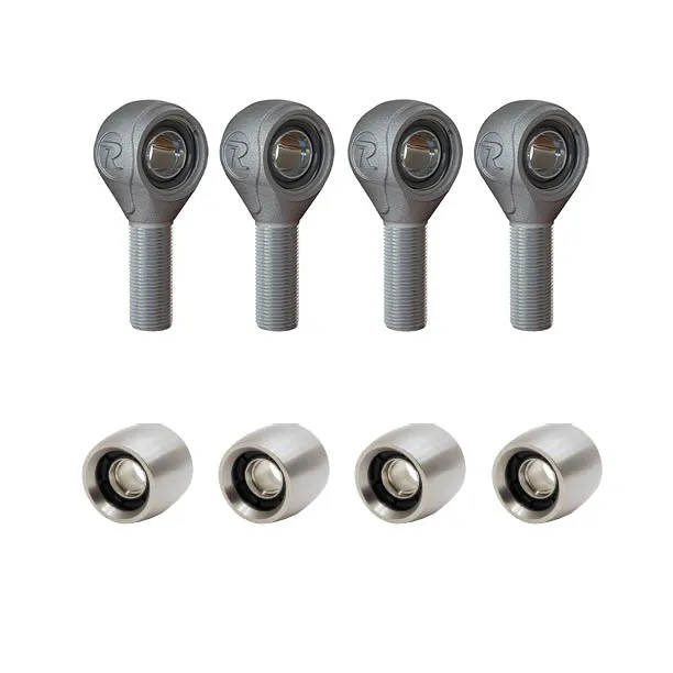 Ridetech 11009518 R-Joint 8 Pack - Weld-On. Includes 4 RH threaded R-Joints and 4 weld on R-Joints product image