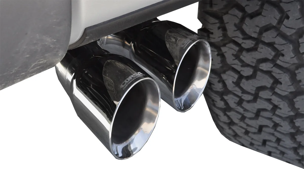 Xtreme / 3.0 in Cat-Back 4.0 in Twin Tips | 2011-2014 Ford F-150, Raptor 6.2L 144 WB (14760) product image
