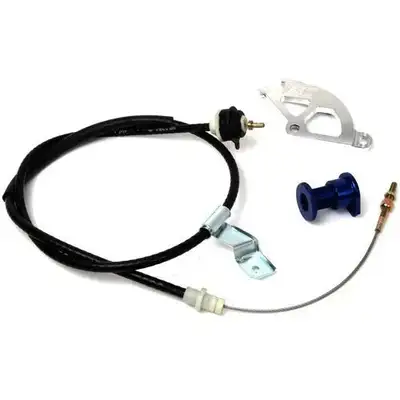BBK Performance Ford Mustang Adjustable Clutch Cable And Quadrant Kit With Firewall Adjuster 96-04