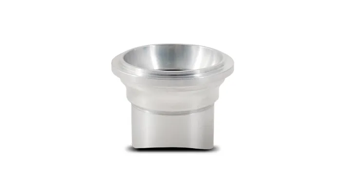 Weld-On Flange Kit; 2.5 in. Coped For Tube OD; 59.5MM Flange OD; 3.6MM Apex W; 51.67MM CRMD; 2.2MM CRMDH; For Tial Style Blow Off Valve; Aluminum Weld Spigot; Aluminum Flange; product image