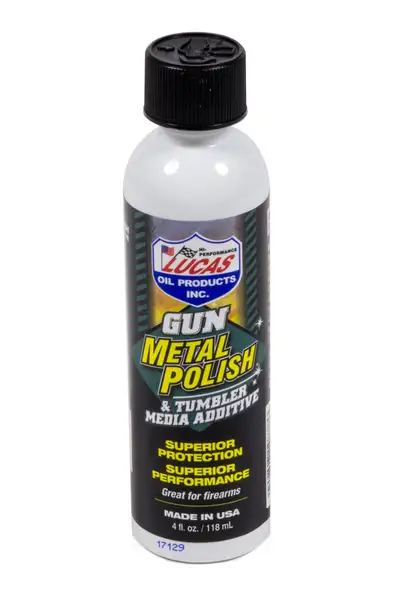 Lucas Oil Products Gun Metal Polish 4 Ounce Case of 12