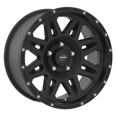 Pro Comp Pro Comp 7005-7873 Torq Matte Black 17x8 5x5 4.5BS Offset 0mm Cap P/N 8327041