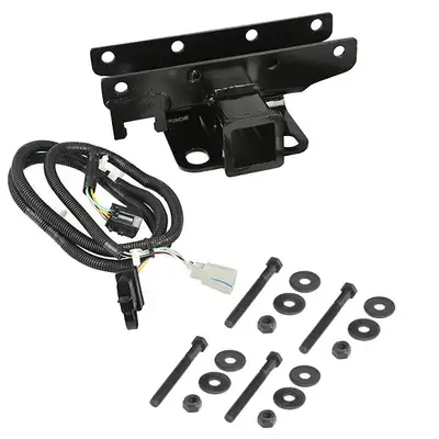 Rugged Ridge Receiver Hitch Kit With Wiring Harness 0717 Jeep Wrangler(Jk)