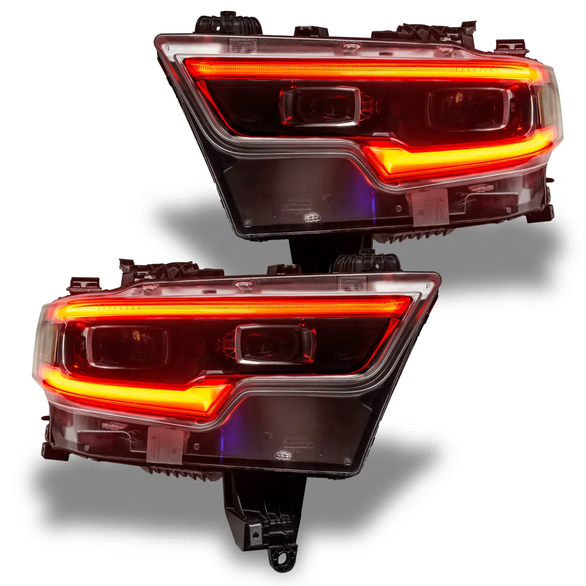 Oracle Lighting 2019-2021 RAM 1500 Colorshift Rgbw+a Headlight DRL Upgrade Kit - Projector LED Headlights product image