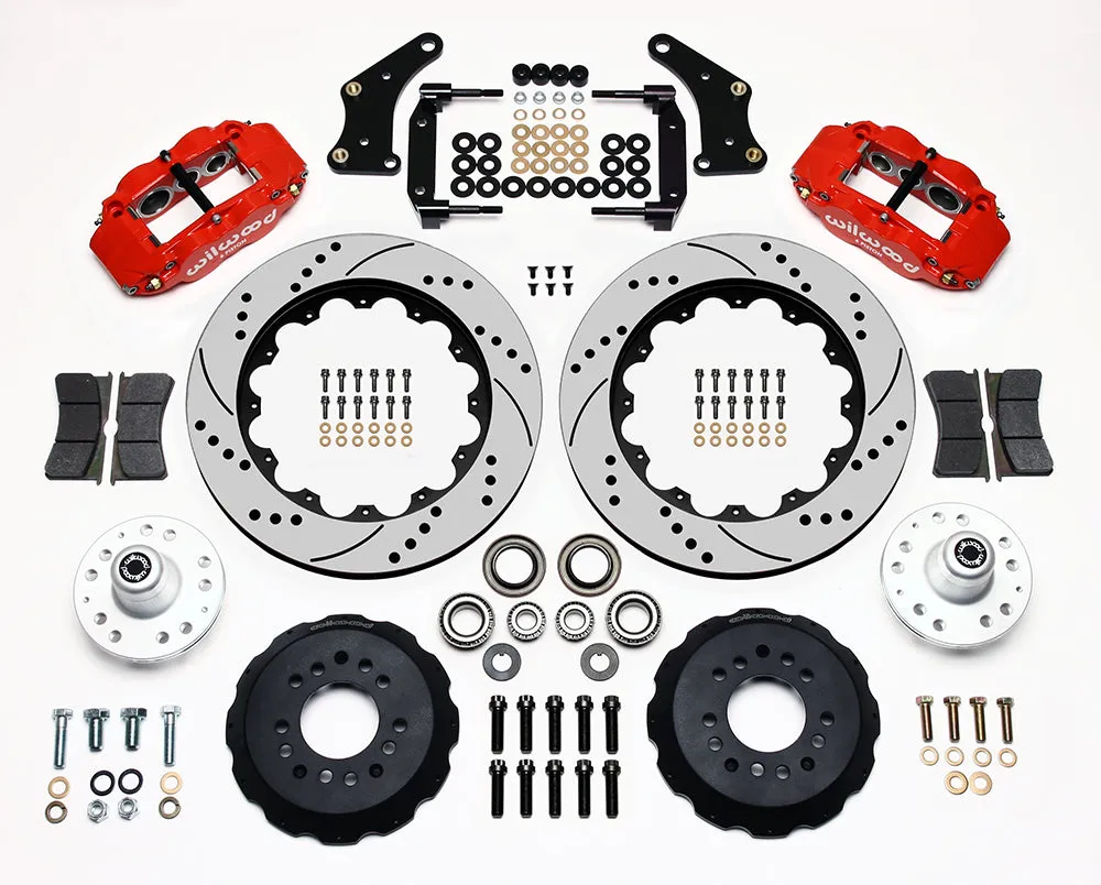 1958 - 1970 Chevrolet Forged Narrow Superlite 6R Big Brake Front Brake Kit (Hub) - 140-10284 product image