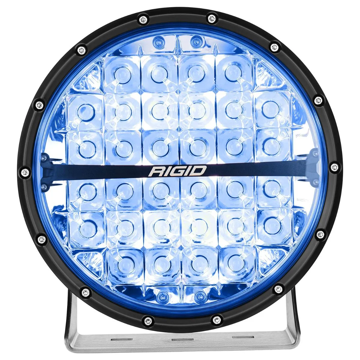 Rigid 360-Series 9 Inch Round LED Off-Road Spot Beam Pattern For Moderate Speed (20-50 Mph) And Rgbw Backlight Single product image