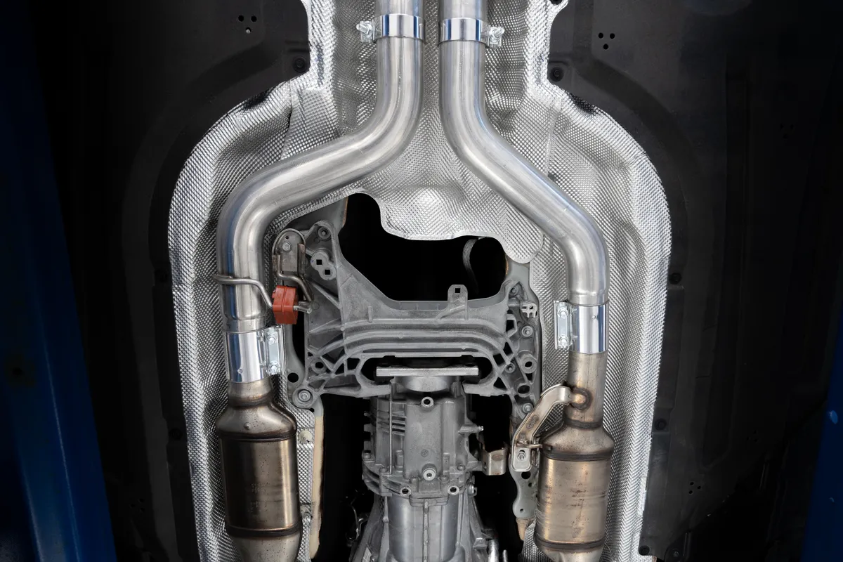 2023-Up BMW M2 G87 3.0L Armor Pro T304 Stainless Steel 3-Inch Resonator Bypass MBRP product image