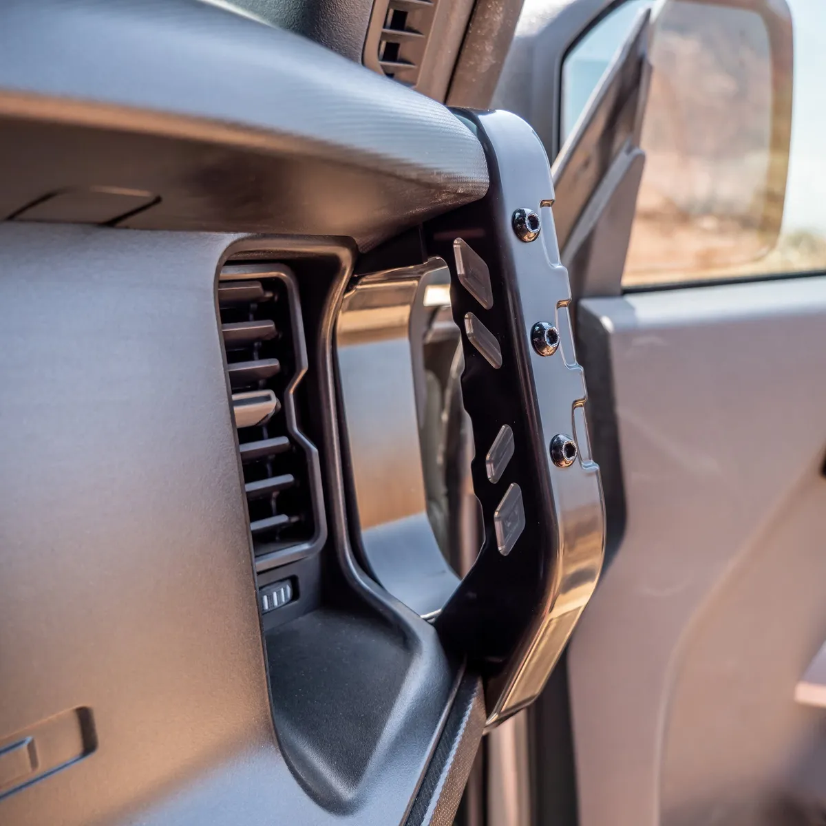 2021-2026 Ford Bronco Billet Dash Side Handles -Pair product image