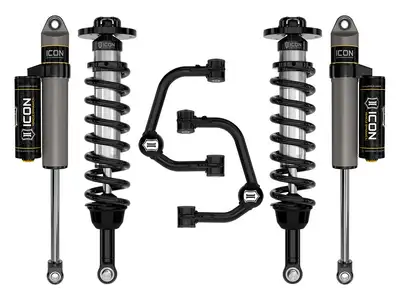 ICON Vehicle Dynamics ICON 2021-2025 Ford F-150 4WD, 2.75-3.5" Lift, Stage 2 Suspension System, Tubular