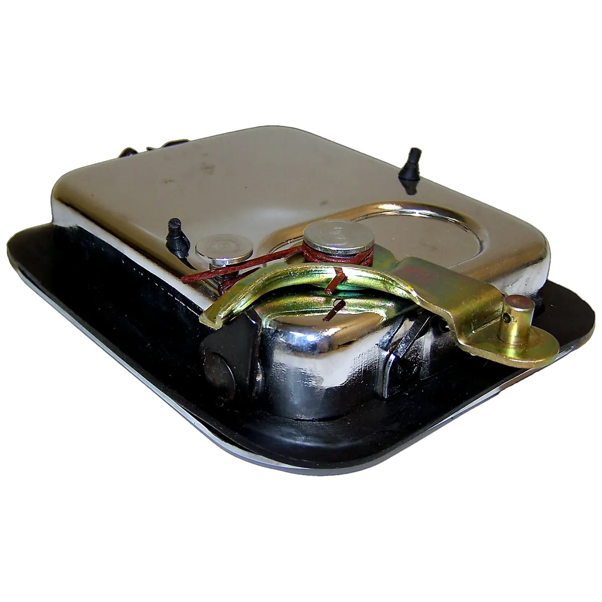 1981-1983 CJ-5 CJ w/ Full Steel Doors; Chrome; Right side 1981-1986 CJ-7 CJ w/ Full Steel Doors; Chrome; Right side 1981-1986 CJ-8 CJ w/ Full Steel Doors; Chrome; Right side 1987-1995 Wrangler YJ w/ Full Steel Doors; Chrome; Right side 1997-2006 Wrangl product image