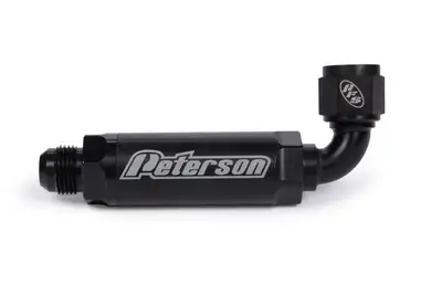 Peterson Fluid #10AN 90 Deg.Inline Fltr