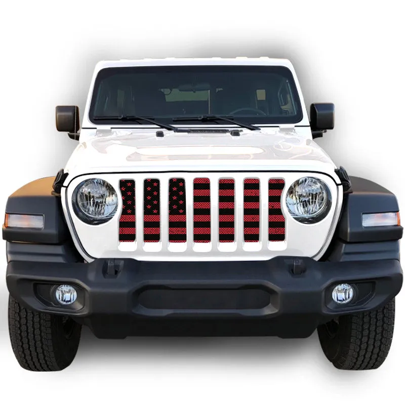 Reds Collection American Flag Grille Inserts product image