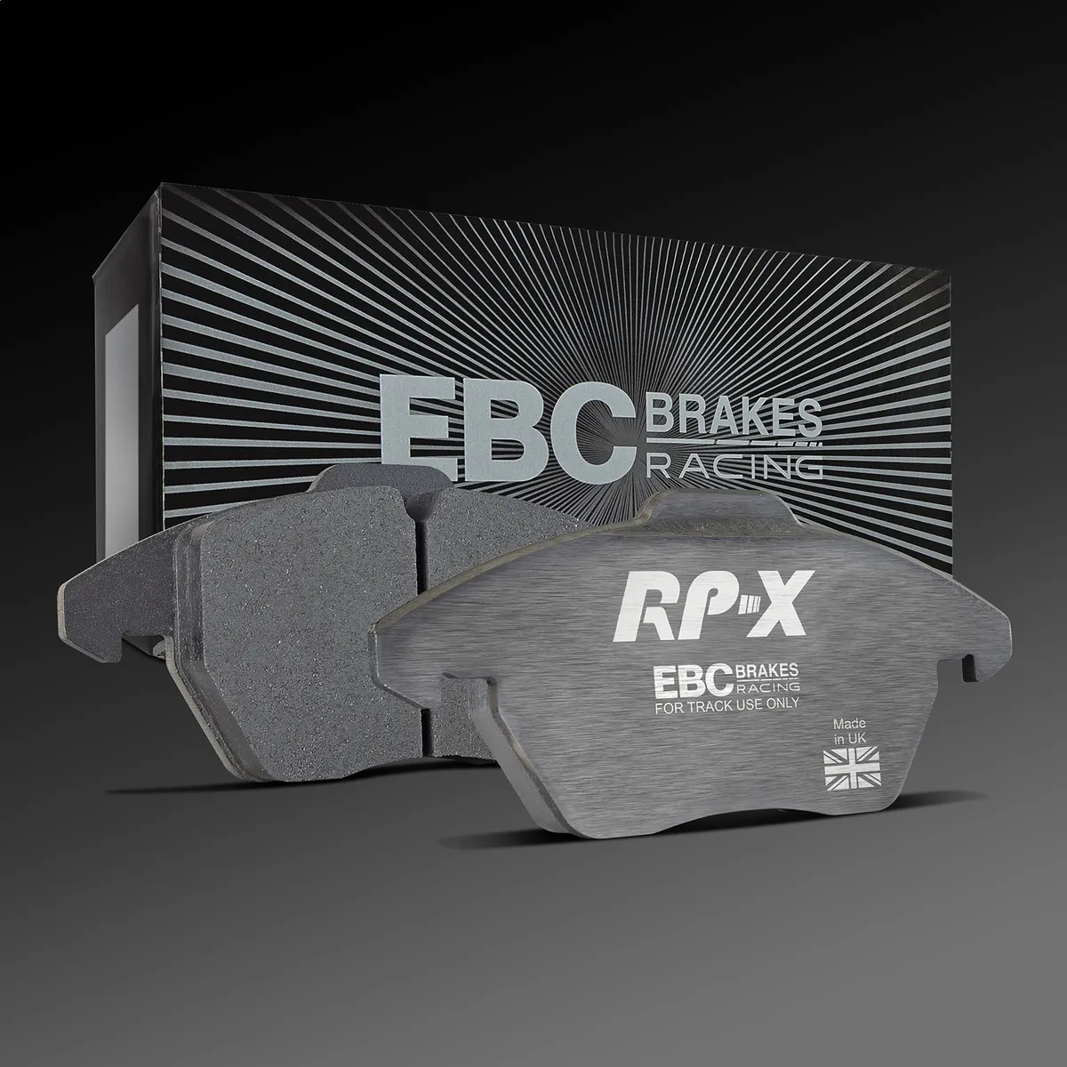 EBC RPX Race Brake Pads; Front; Fits AP Racing CP7751/Wilwood Superlite 4/6 Piston 7420; product image