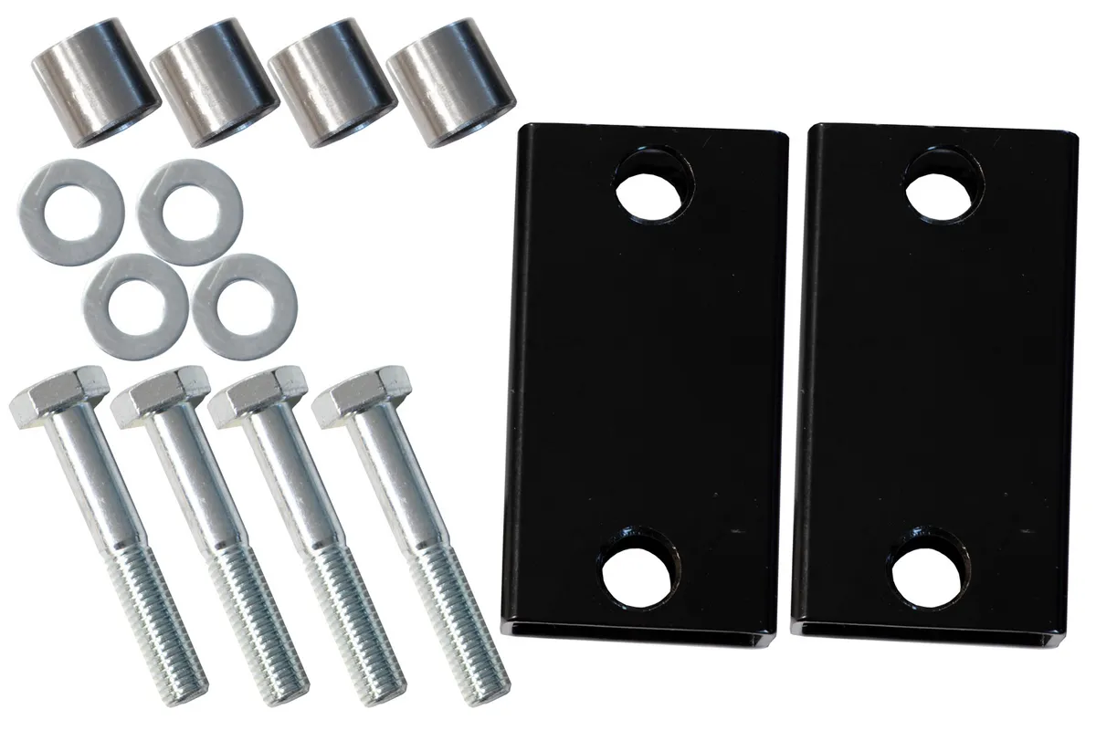 Contains 2 Front and 2 rear coil spring spacers, High density polyurethane, Hardware Included product image