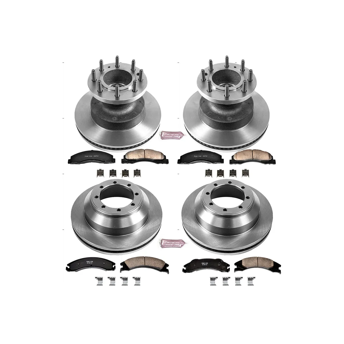 Z17 Direct Replacement Kit: Rotors; Ceramic Pads W/Hardware product image
