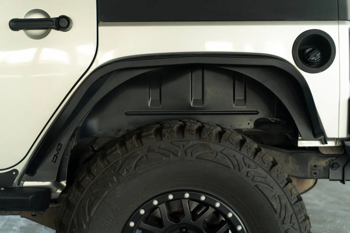 DV8 Offroad FDJK-07 Jeep Wrangler JK Slim Fender Flares product image