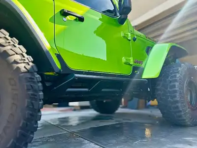 Motobilt Frame Mounted Rocker Guards for Jeep JL 2 Door
