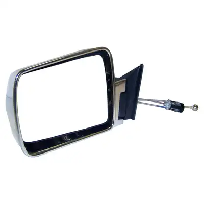 Crown Automotive Jeep Replacement Crown Automotive Jeep Replacement 55034121 Left Manual,Remote,Manual Folding Mirror for 84-96 Jeep XJ Cherokee, MJ Comanche