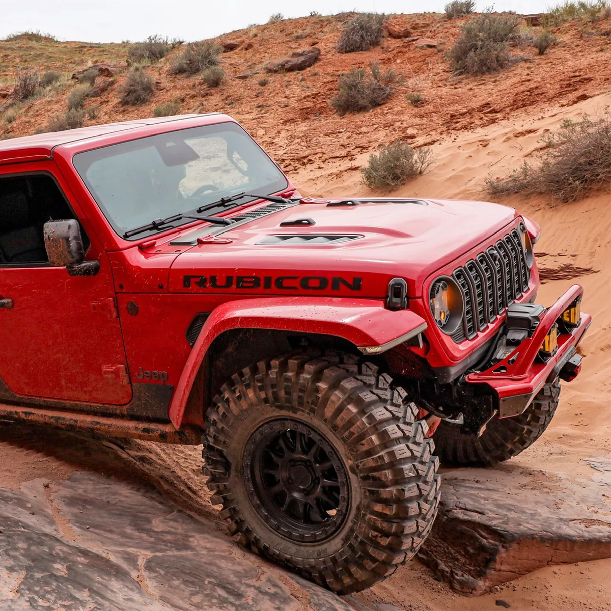 18c Wrangler Legacy Front Bumper With Hoop Raw product image