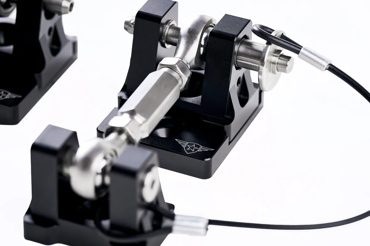 Combat Off Road Billet Aluminum Hood Latch Set - Raw - JK/JL/JT product image