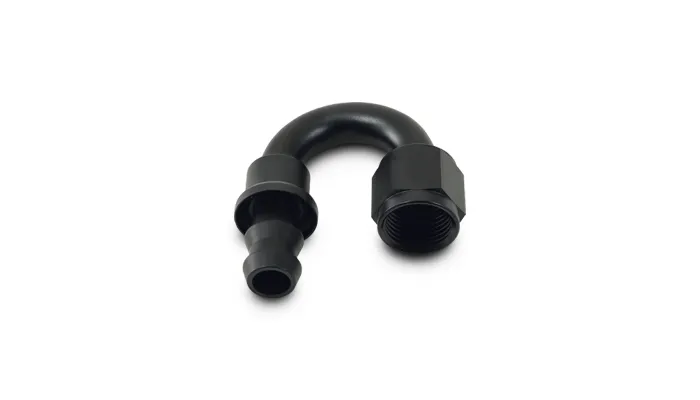 Vibrant Performance - 22806 - Push-On 180 Degree Hose End Elbow Fitting; Hose Size: -6AN product image