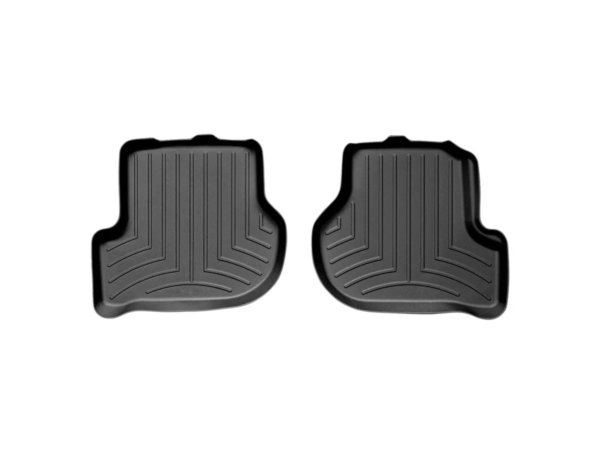 2005.5 - 2010 Volkswagen Jetta Black Rear FloorLiner New Body / 2007 + Volkswagen Rabbit (3 door) Black Rear FloorLiner / 2007 + Volkswagen Rabbit (5 door) Black Rear FloorLiner product image