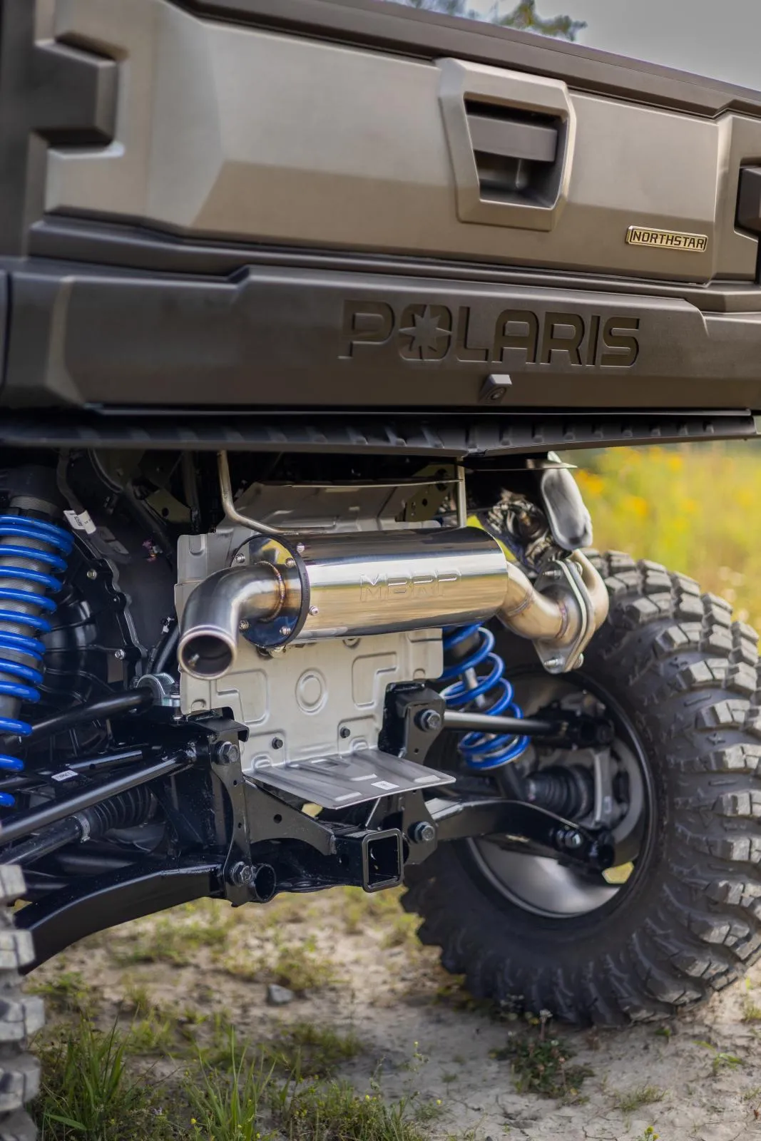 MBRP AT-9539PT, 2.5-inch OD Outlet, 5-inch OD T304 Stainless Steel, Performance Muffler. product image