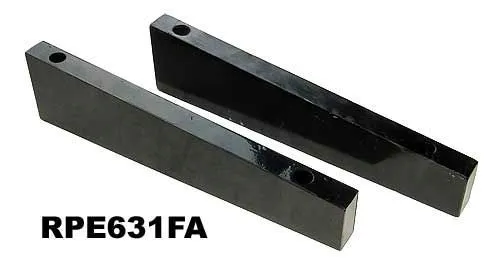 Pypes Performance exhaust Convertible Brace Spacer 13.5 in L 1 in W Height A - 3 1/8 in Height B - 2 in Hardware Incl Black Steel Pypes Exhaust