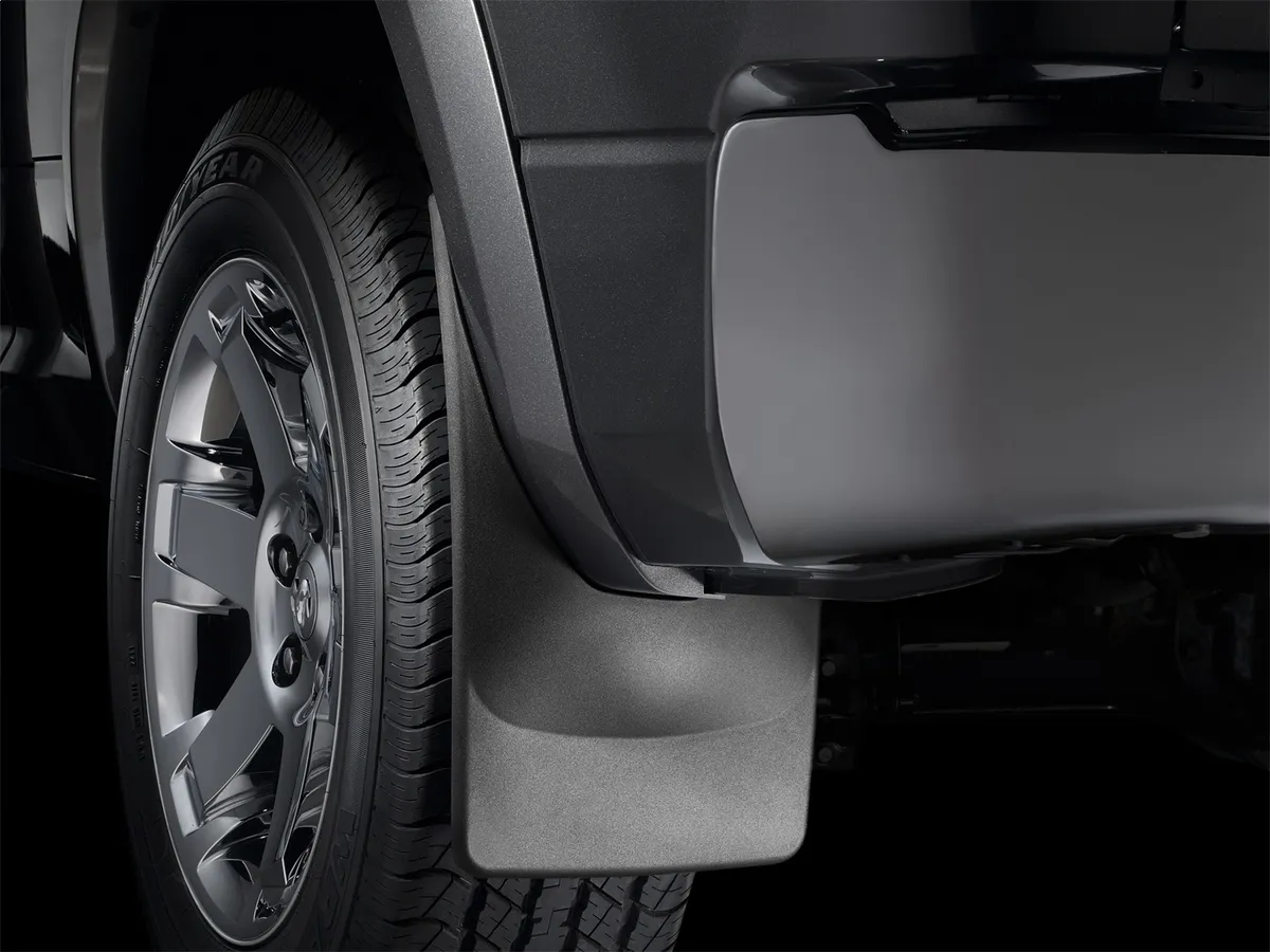 2009 + Dodge Ram 1500/2500/3500 Black No Drill MudFlaps Withs OE Flares product image
