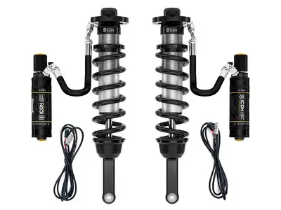 ICON Vehicle Dynamics ICON 2010-2024 Toyota 4Runner, 0-3.5" Lift, V.S. 2.5 Series Extended Travel Coilover Kit, Remote Reservoir w/ CDEV, 700 lbs/in Coils