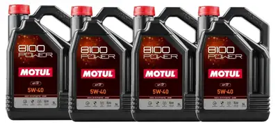 Motul 8100 Power 5w40 Case 4 x 5 Liter