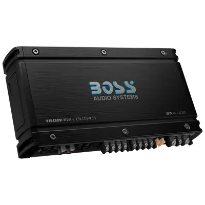 Boss Audio Onyx Model 1600w High Output 4 ch Full Range Class A/B Amplifier Dim:1225inl 7i