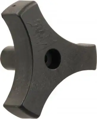 JR Products 9/16in Trilug Window Knob Black