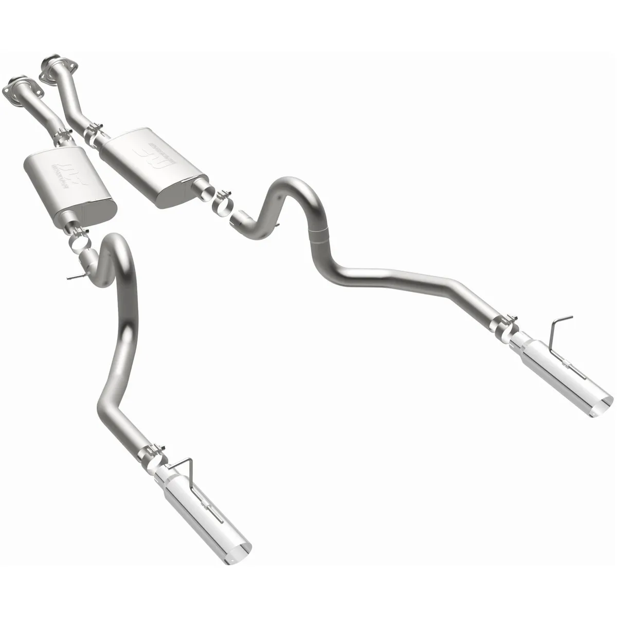MagnaFlow 1994-1998 Ford Mustang Street Series Cat-Back Performance Exhaust System product image