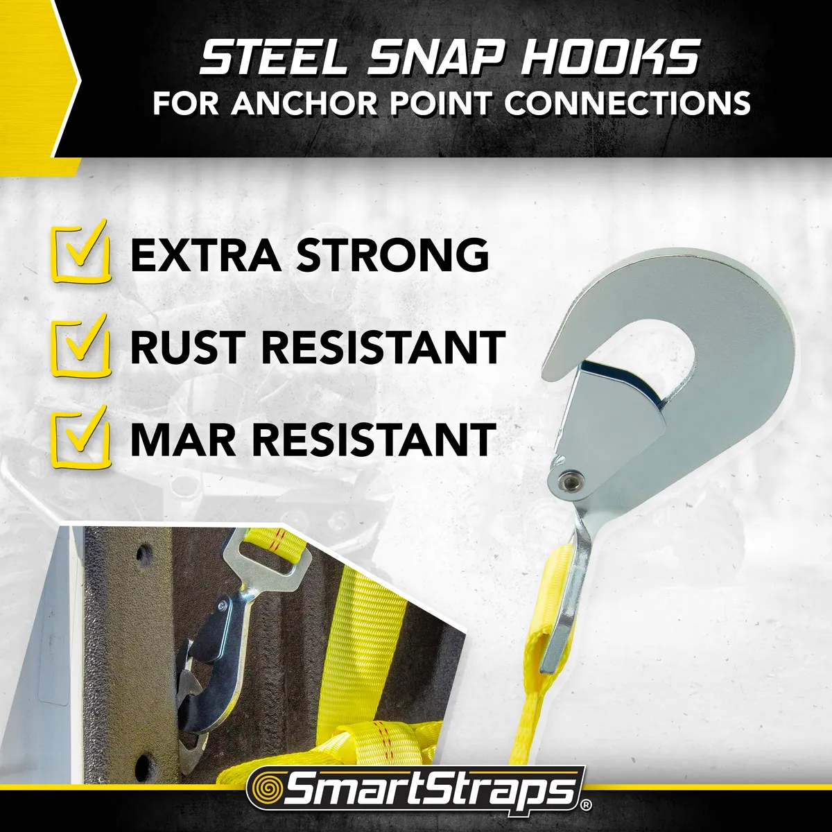 14ft 5000lb Ratchetx Ratchet Tie Down 2 pk Yellow product image