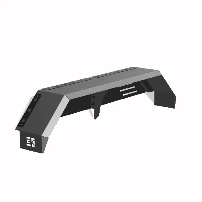 Heavy Duty Weld on DIY Drive Over Trailer Fender Kit Bare Steel - Pair product image