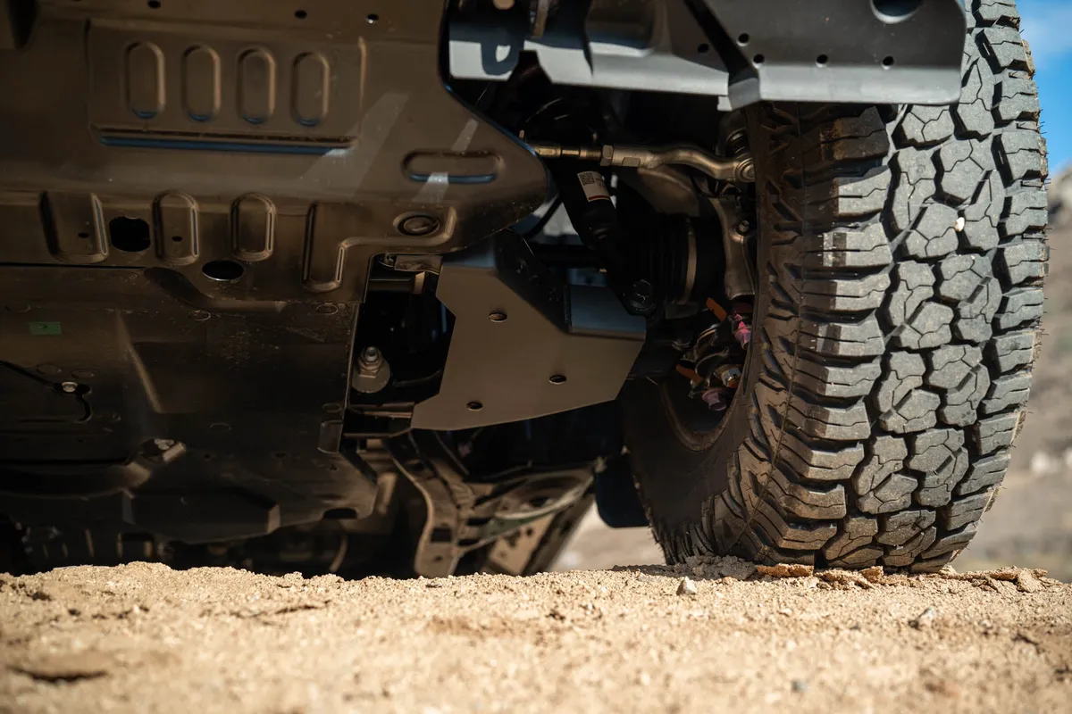 DV8 Offroad 2024-2025 Toyota Land Cruiser DV8 Offroad A-Arm Skid Plates - SPTL4-01 product image