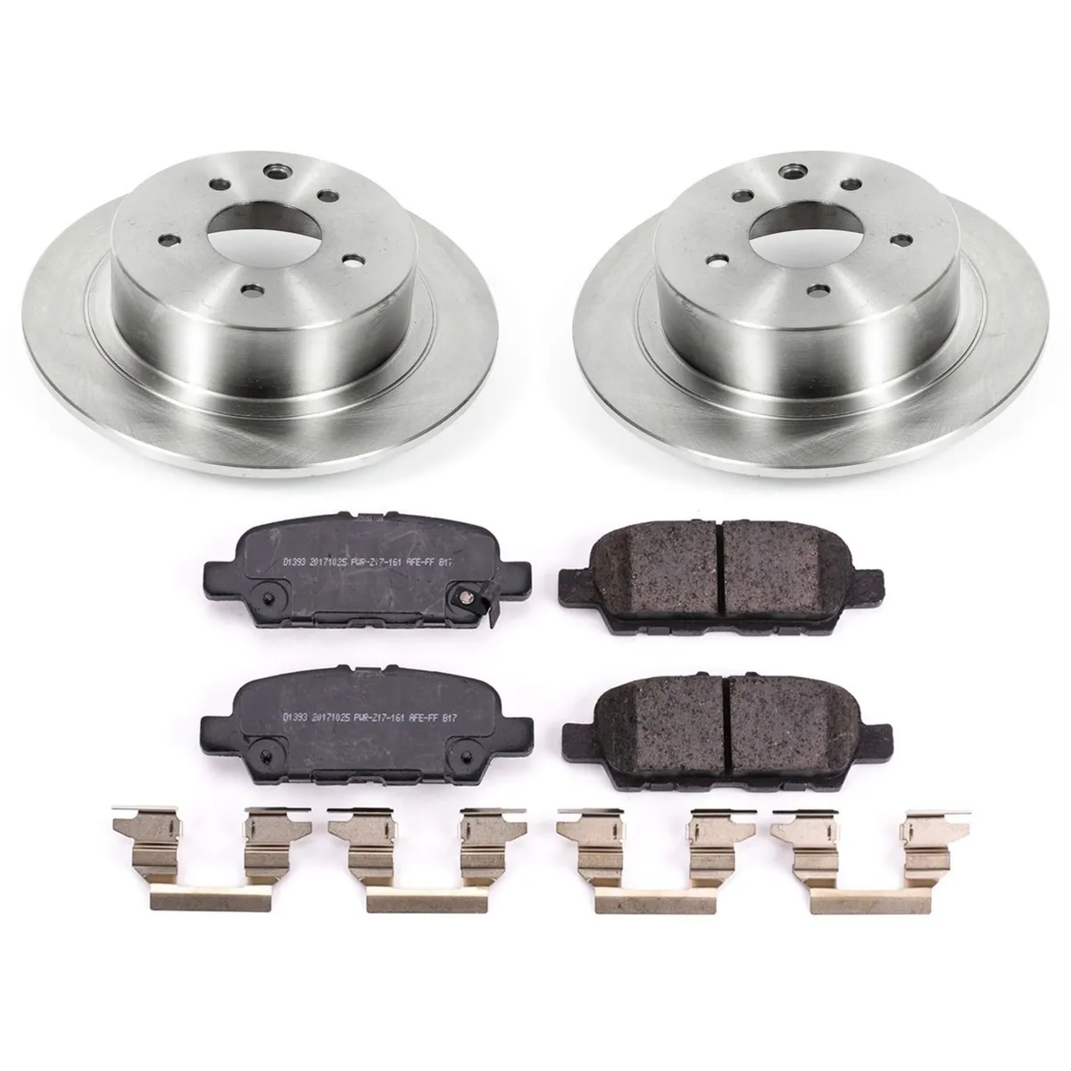 Z17 Direct Replacement Kit: Rotors; Ceramic Pads W/Hardware product image