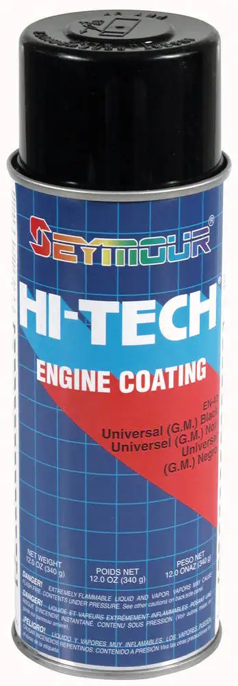 Seymour Hi-Tech Engine Paints Universal (G.M.) Black