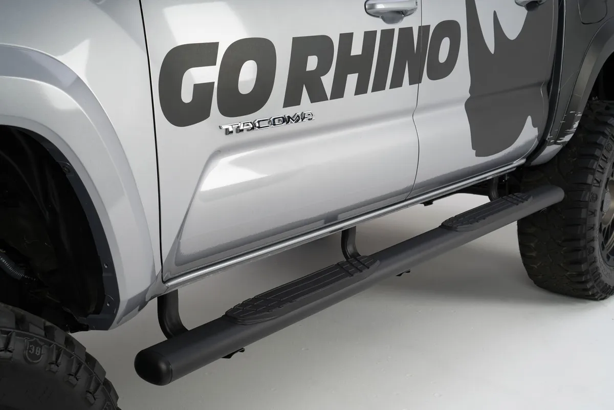 "RealTruck (Go Rhino) 4"" 1000 Series - Complete kit 2005-2023 Toyota Tacoma; Double Cab" product image