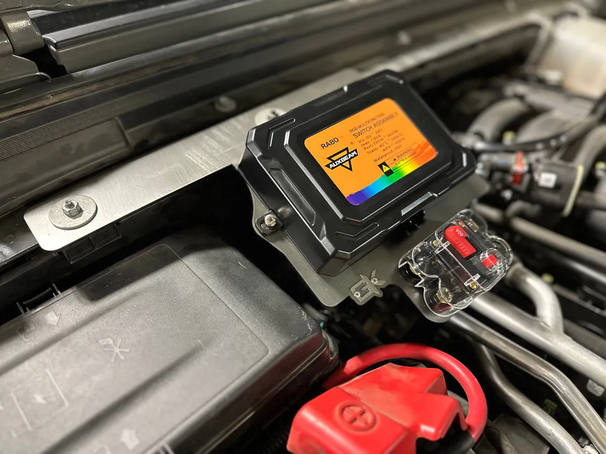 2018+ Jeep JL JT Auxbeam Control Box Mount for Wrangler Gladiator product image