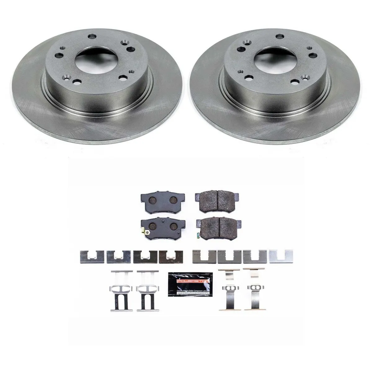 Track Day Brake Kit Rear 2004-2008 Acura Tsx 2003-2007 Honda Accord Coupe 2003-2007 Honda Accord product image