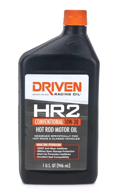 Driven Racing Oil HR2 10w30 Petroleum Oil 1 Qt