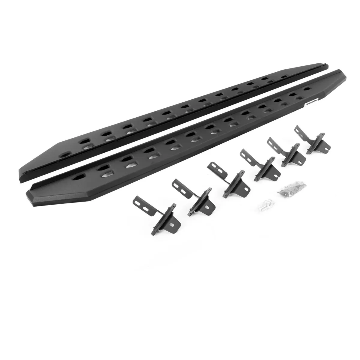 Go Rhino Go Rhino RB20 Slim Line Running Boards with Mounting Bracket Kit, Textured Black - Bronco 4dr 2021+