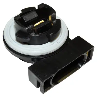 Crown Automotive Jeep Replacement Parking Light Socket 1997-2006 TJ Wrangler (Front Parking And Front Turn Signal);1999-2001 XJ Cherokee (Front Parking And Front Turn Signal);1995-1996 JA Cirrus, Stratus, Breeze (Front Parking, Front Turn Signal, And Front Side Marker);1996-2000 JX Str